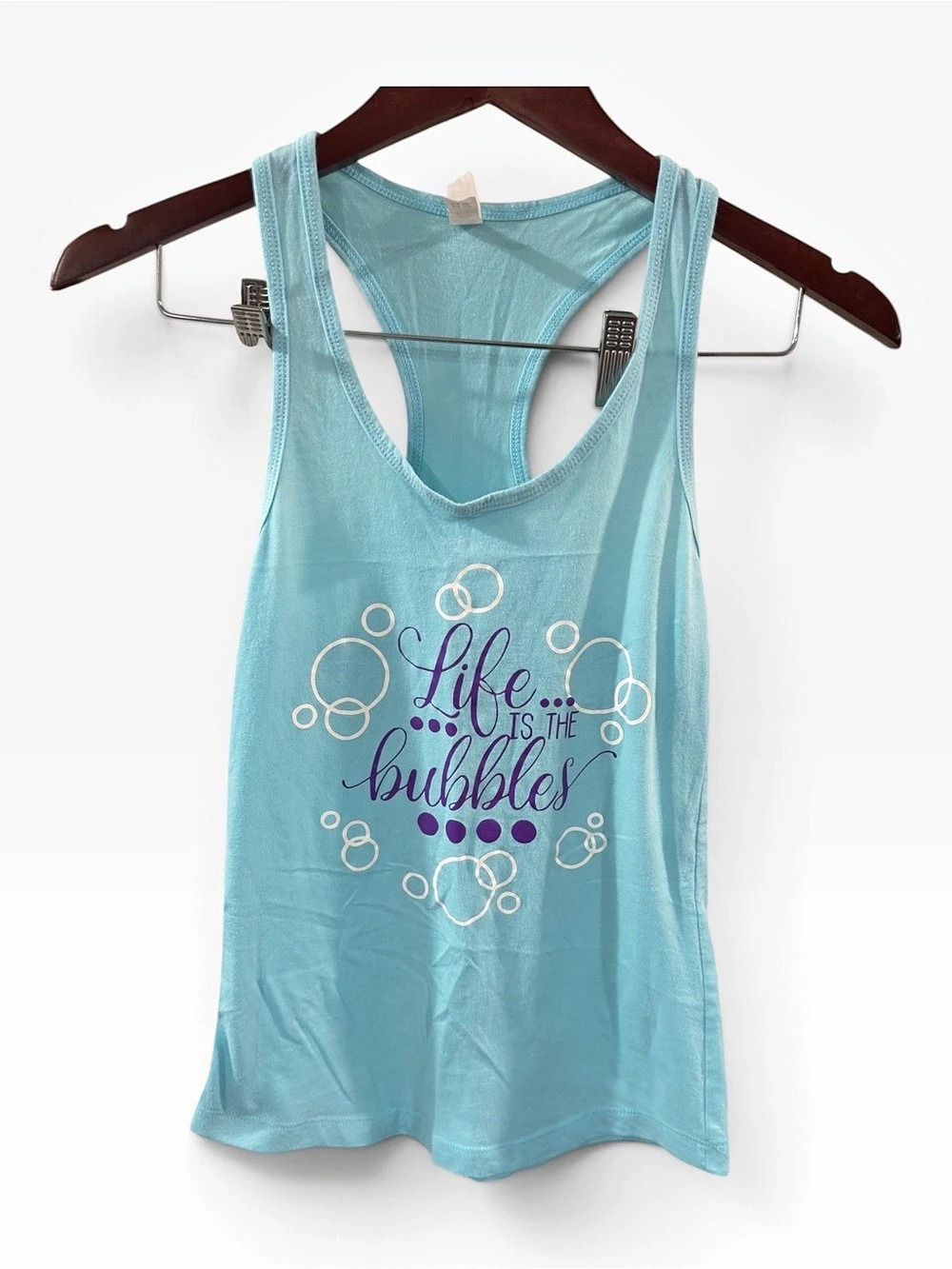 Little Mermaid ‘Life is the Bubbles’ Women's Racerback Tank Top